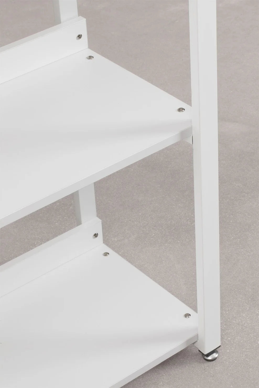 Linea Steel and Wood Shelf - Whity