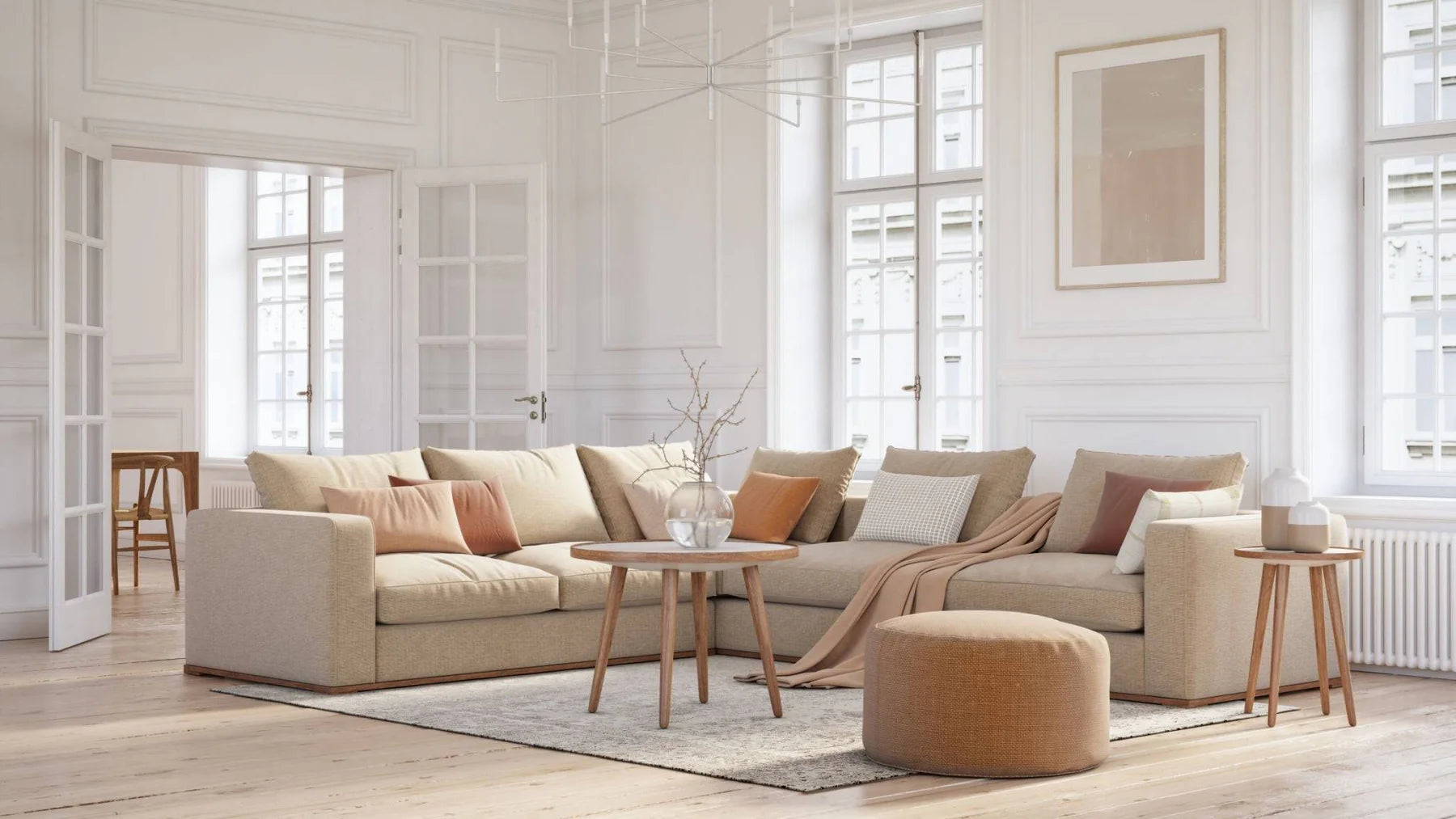 Arden U-Shape Sofa