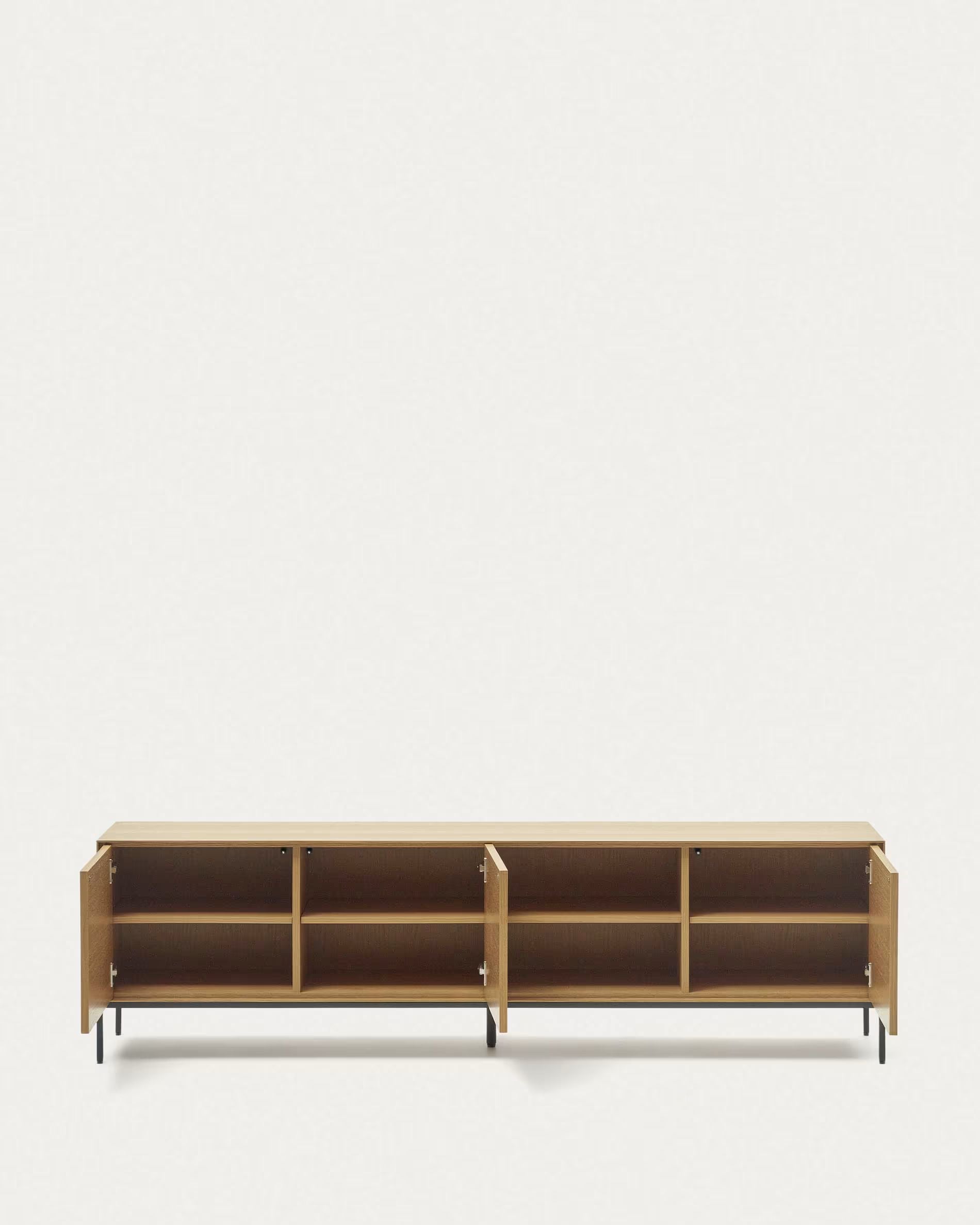Cove 3 Door TV Unit - Natural