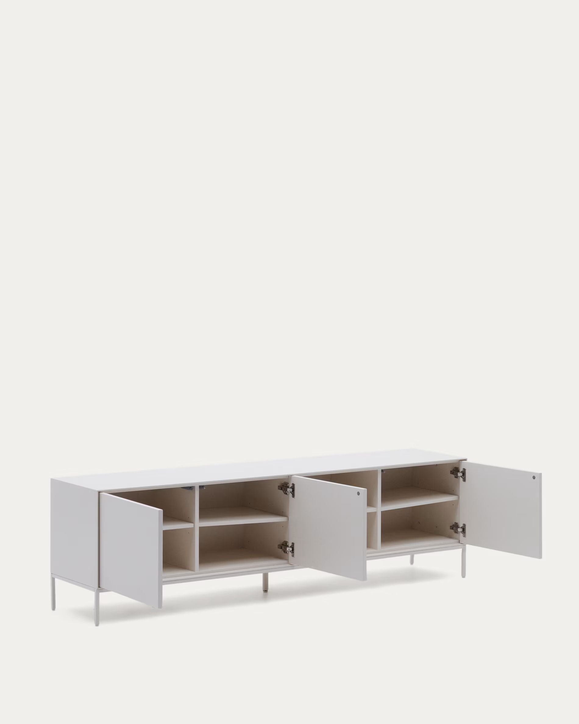 Cove 3 Door TV Unit - White