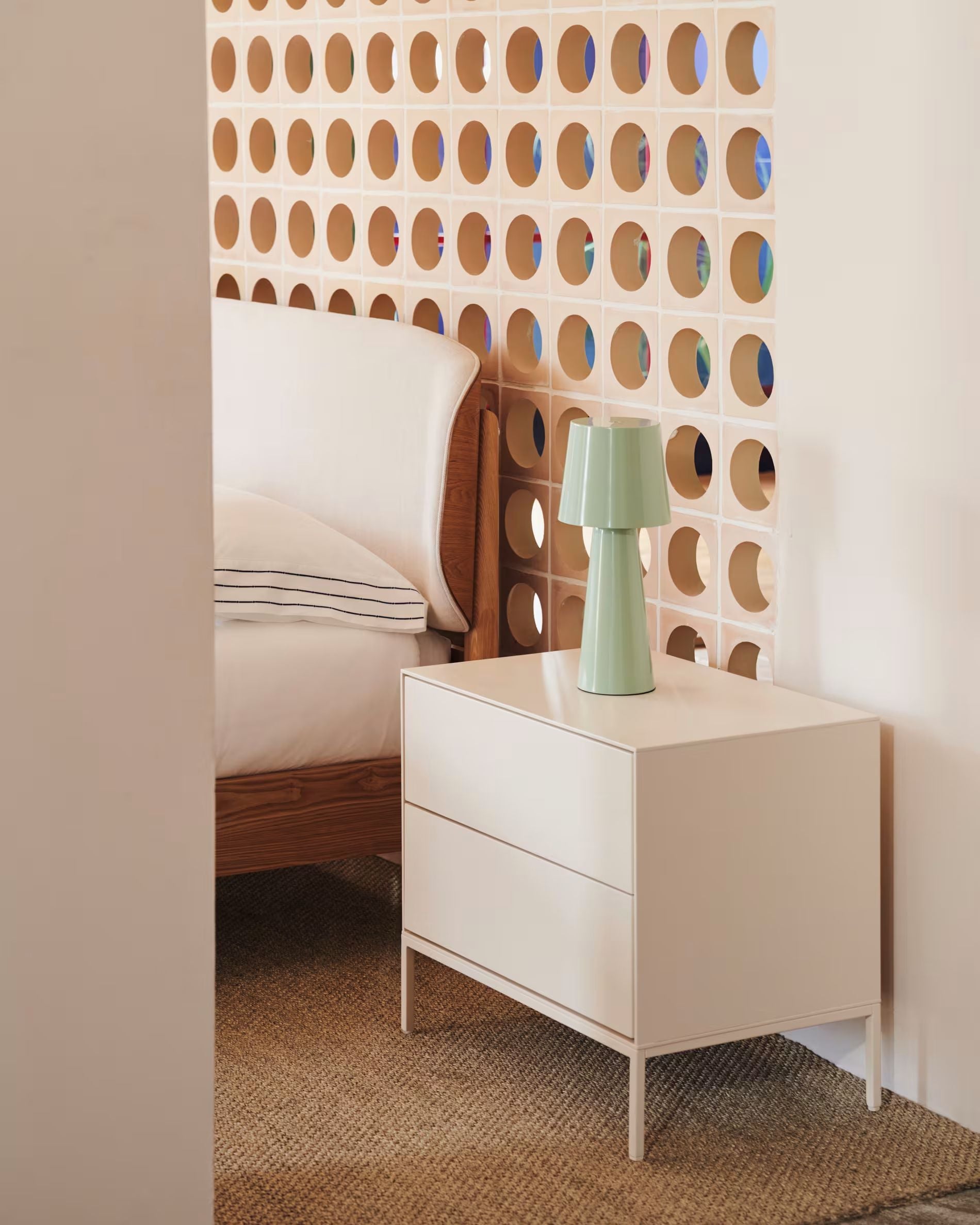 Cove Bedside - White