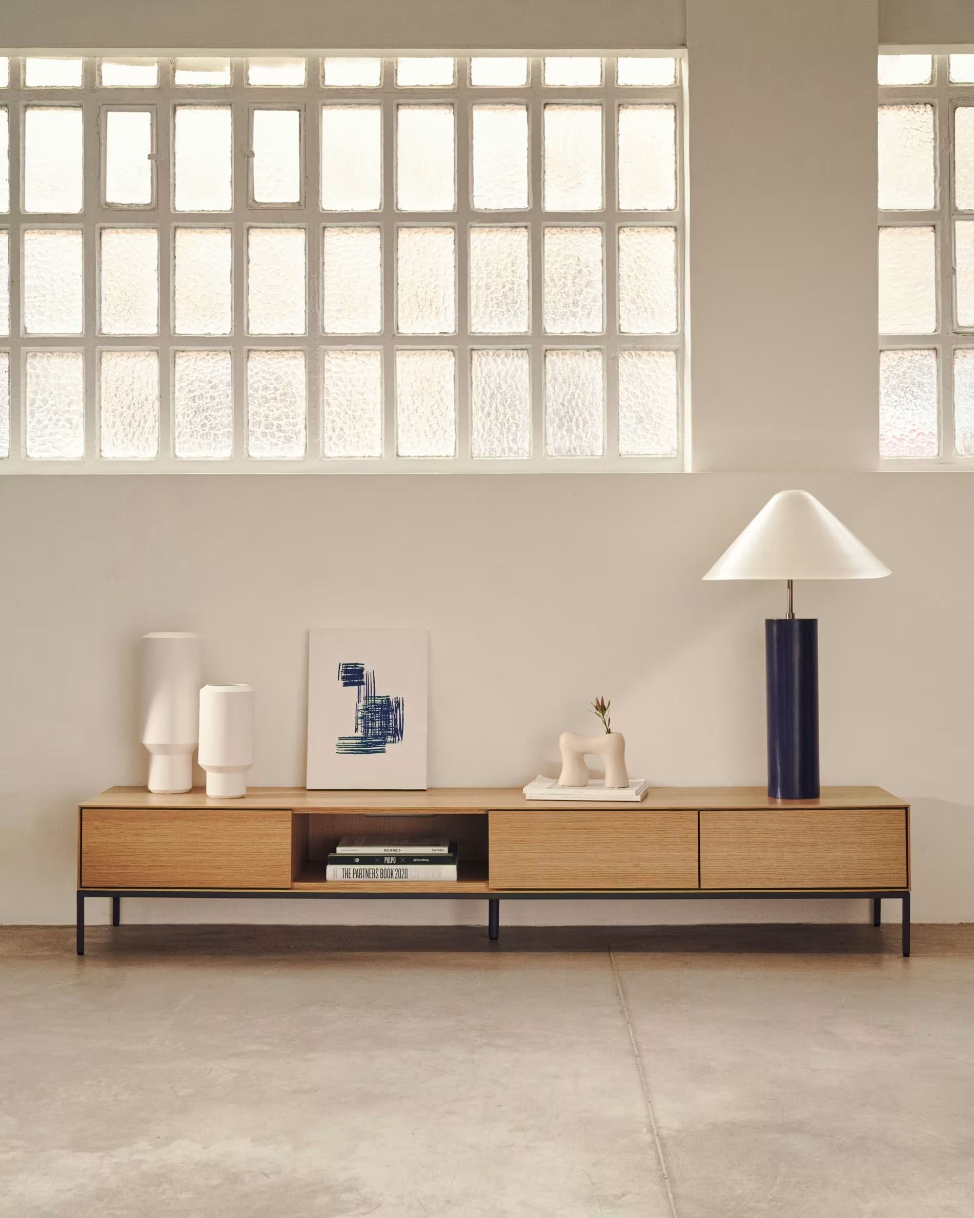 Cove Drawer TV Unit - Natural