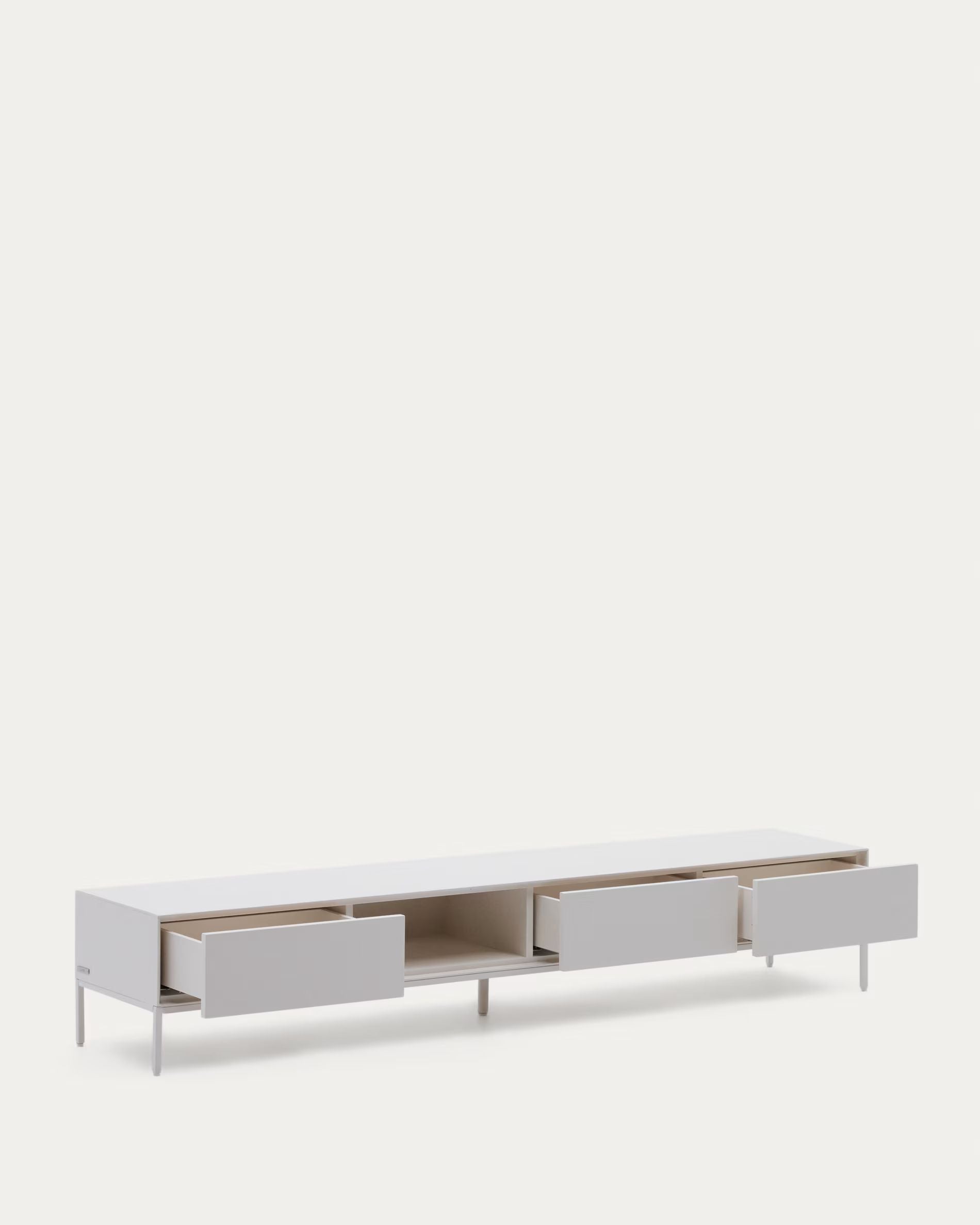 Cove Drawer TV Unit - White
