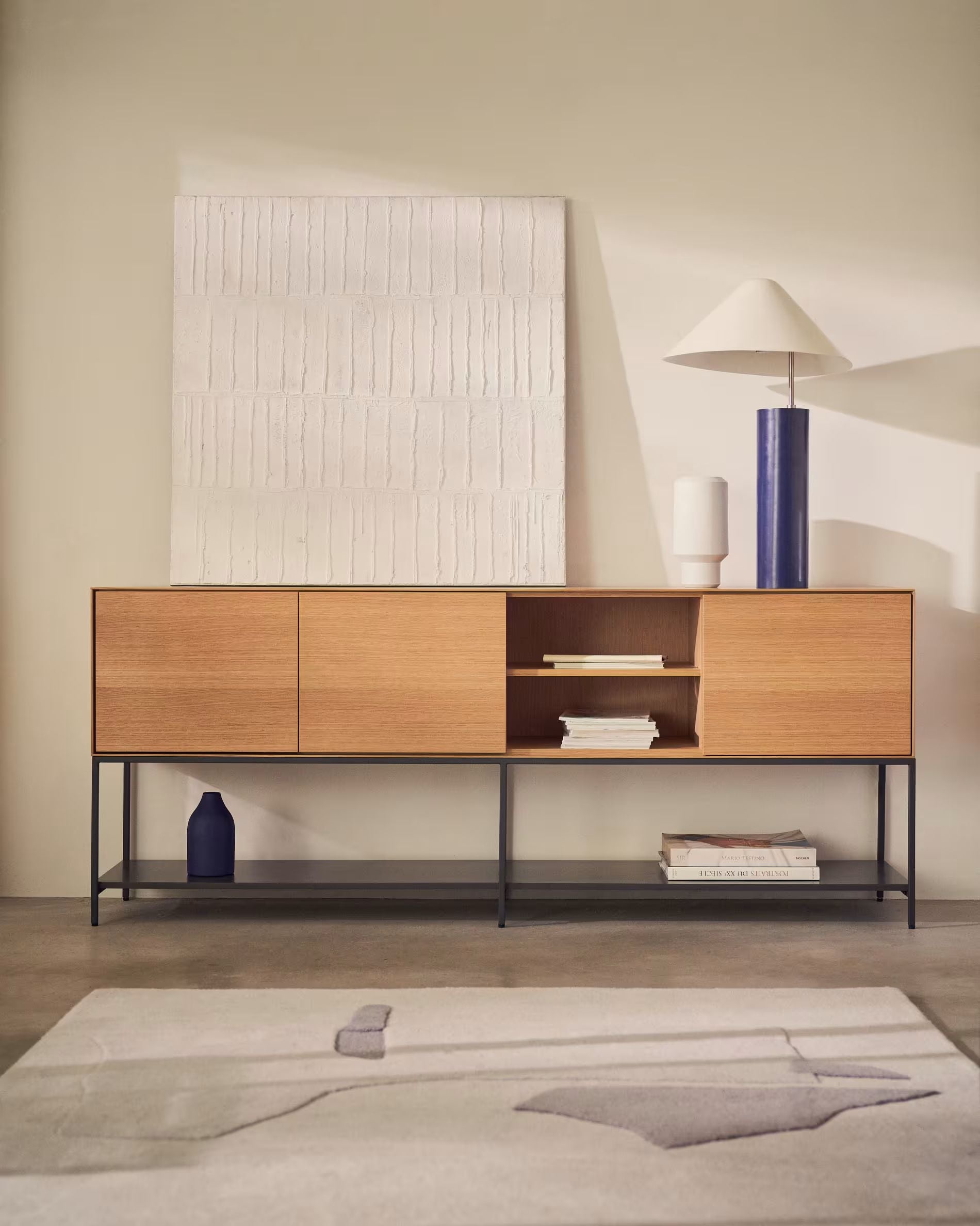 Cove Sideboard 3 Door Sideboard  - Natural