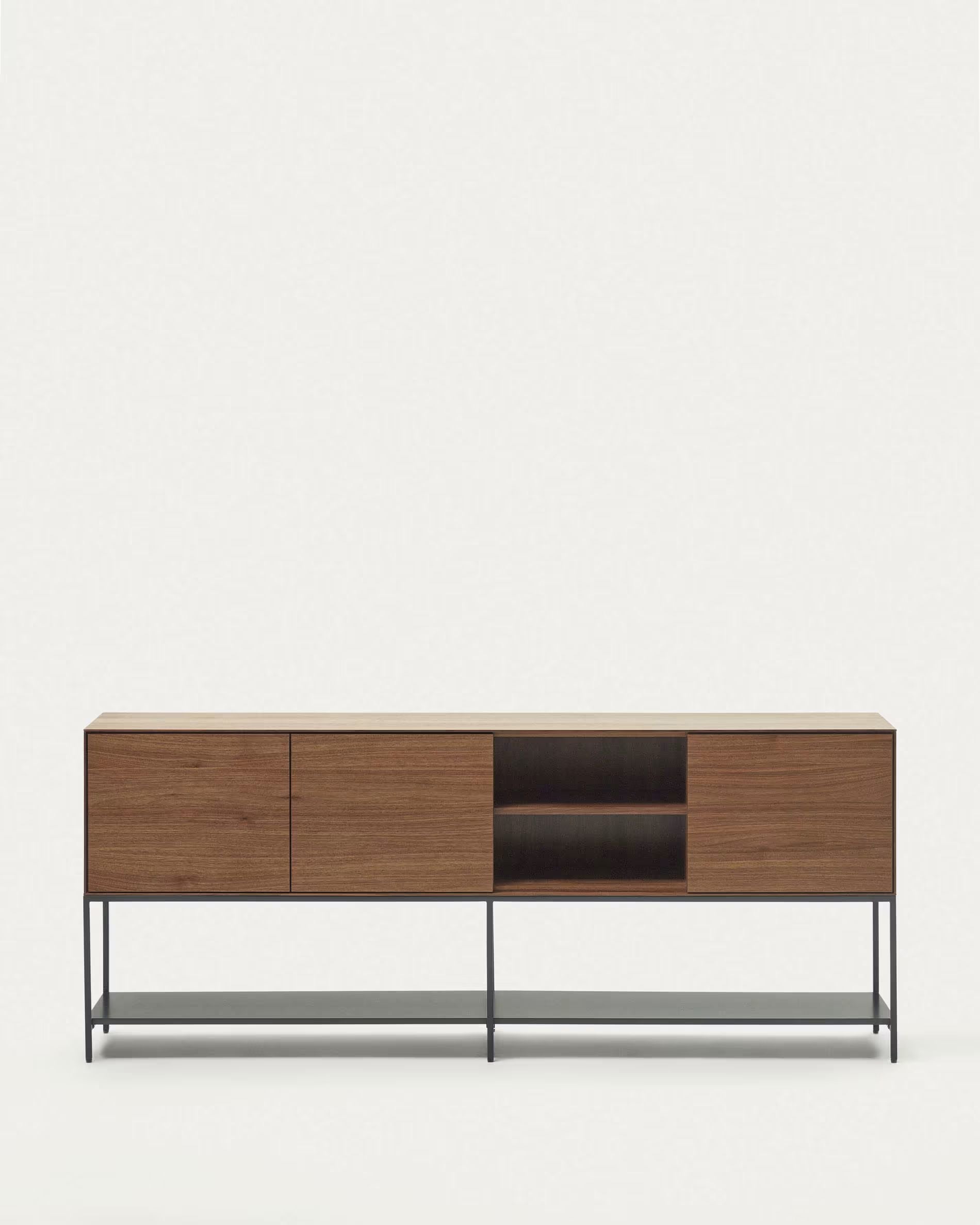 Cove Sideboard 3 Door Sideboard -Brown