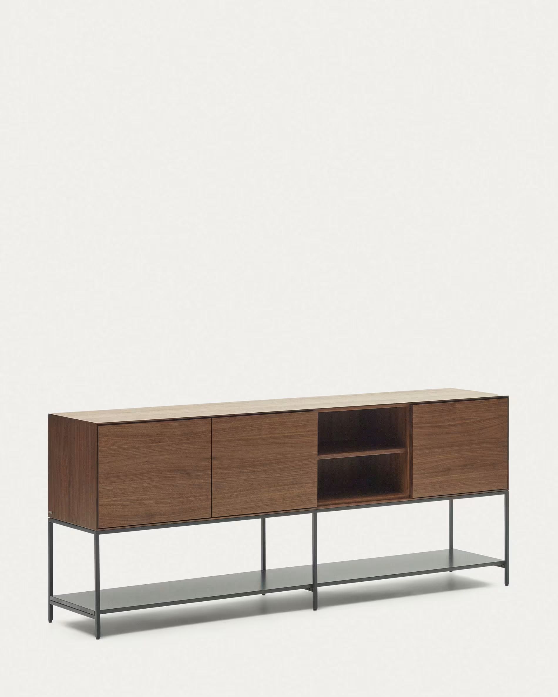 Cove Sideboard 3 Door Sideboard -Brown