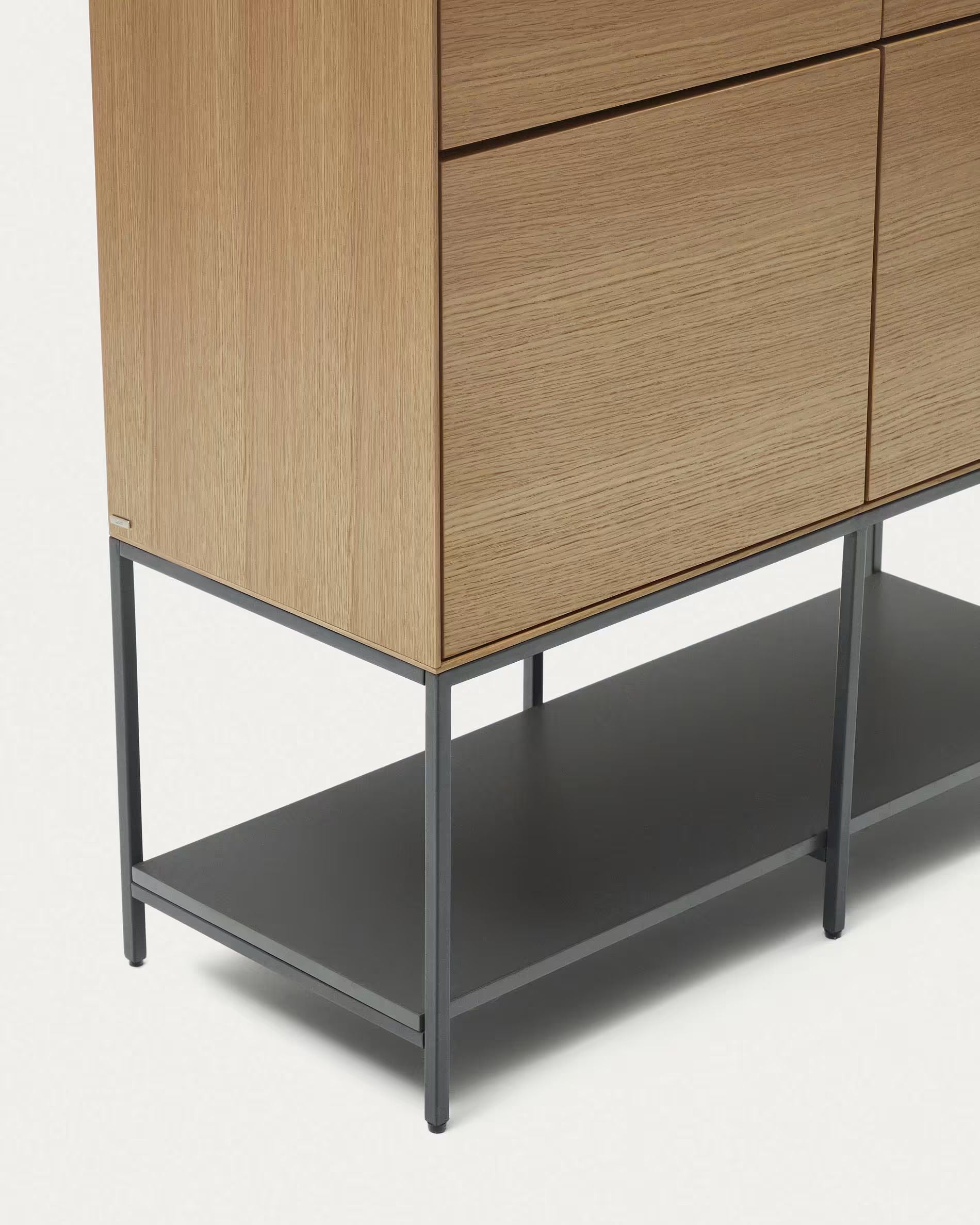 Cove Sideboard 4 Door Sideboard - Natural
