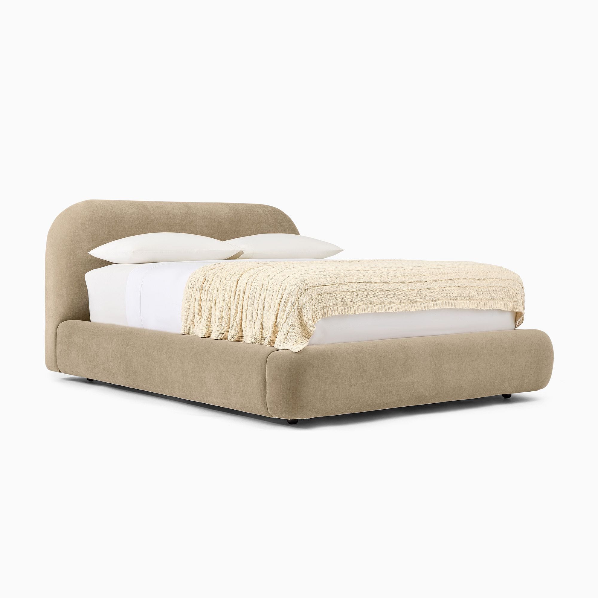 Luma King Bed ( Olive )