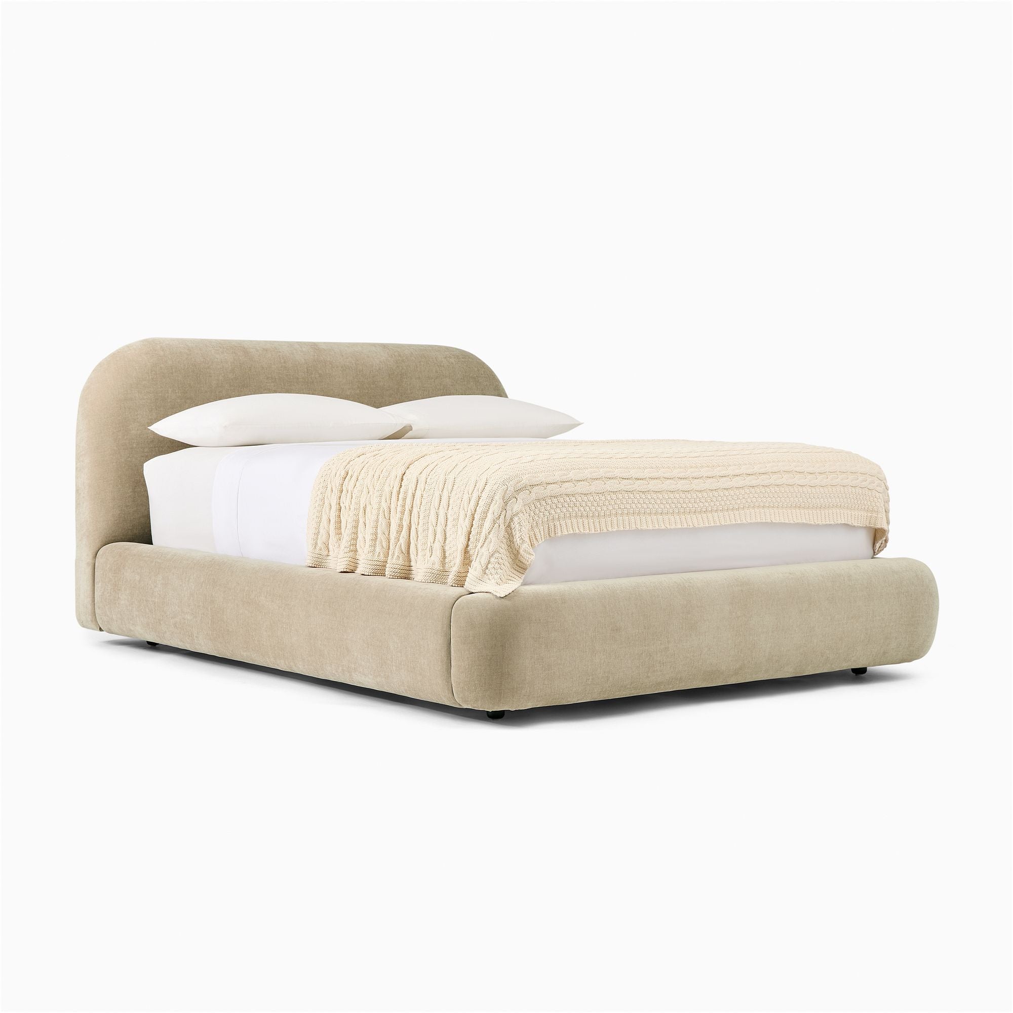 Luma King Bed ( Olive )