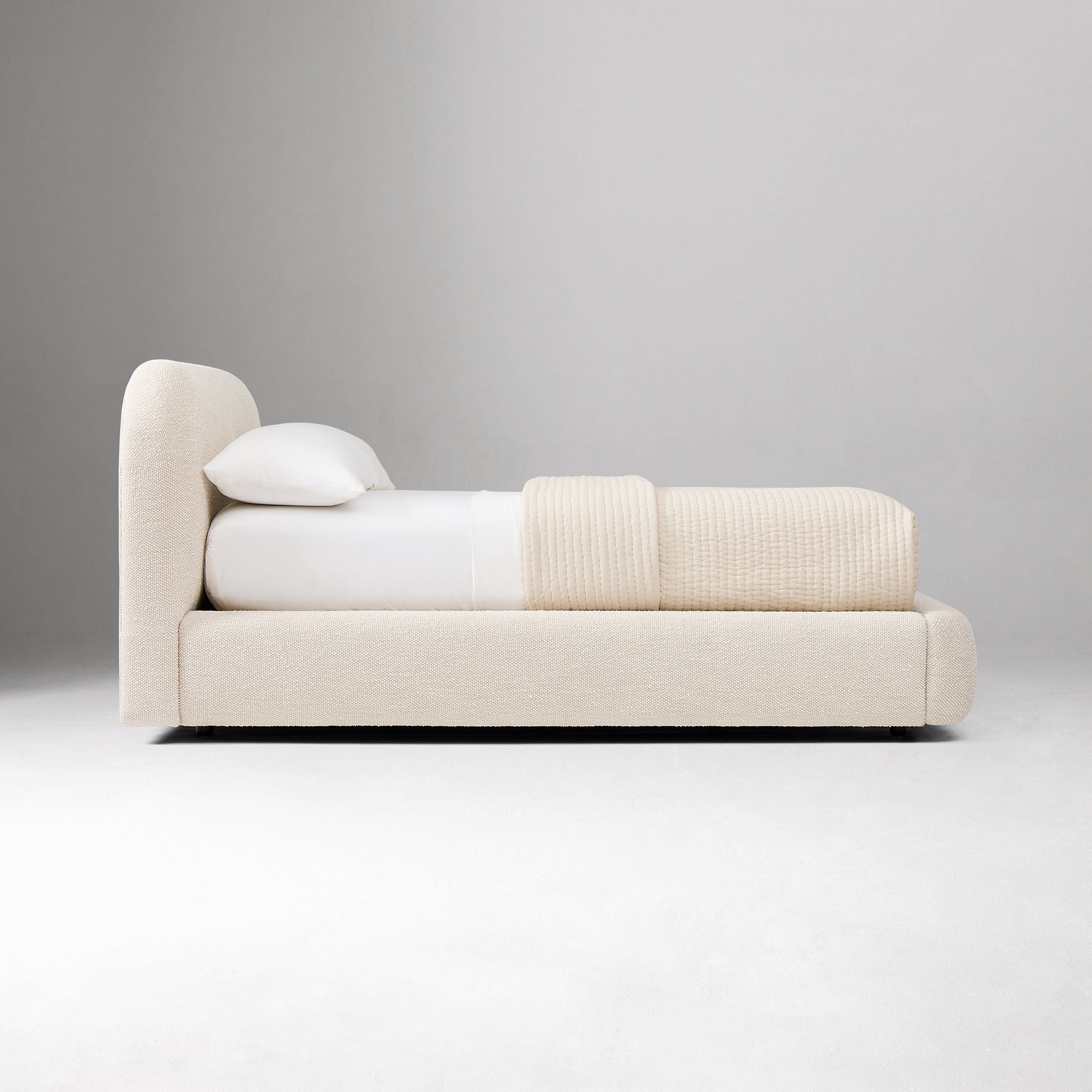 Luma Queen Bed ( Beige )