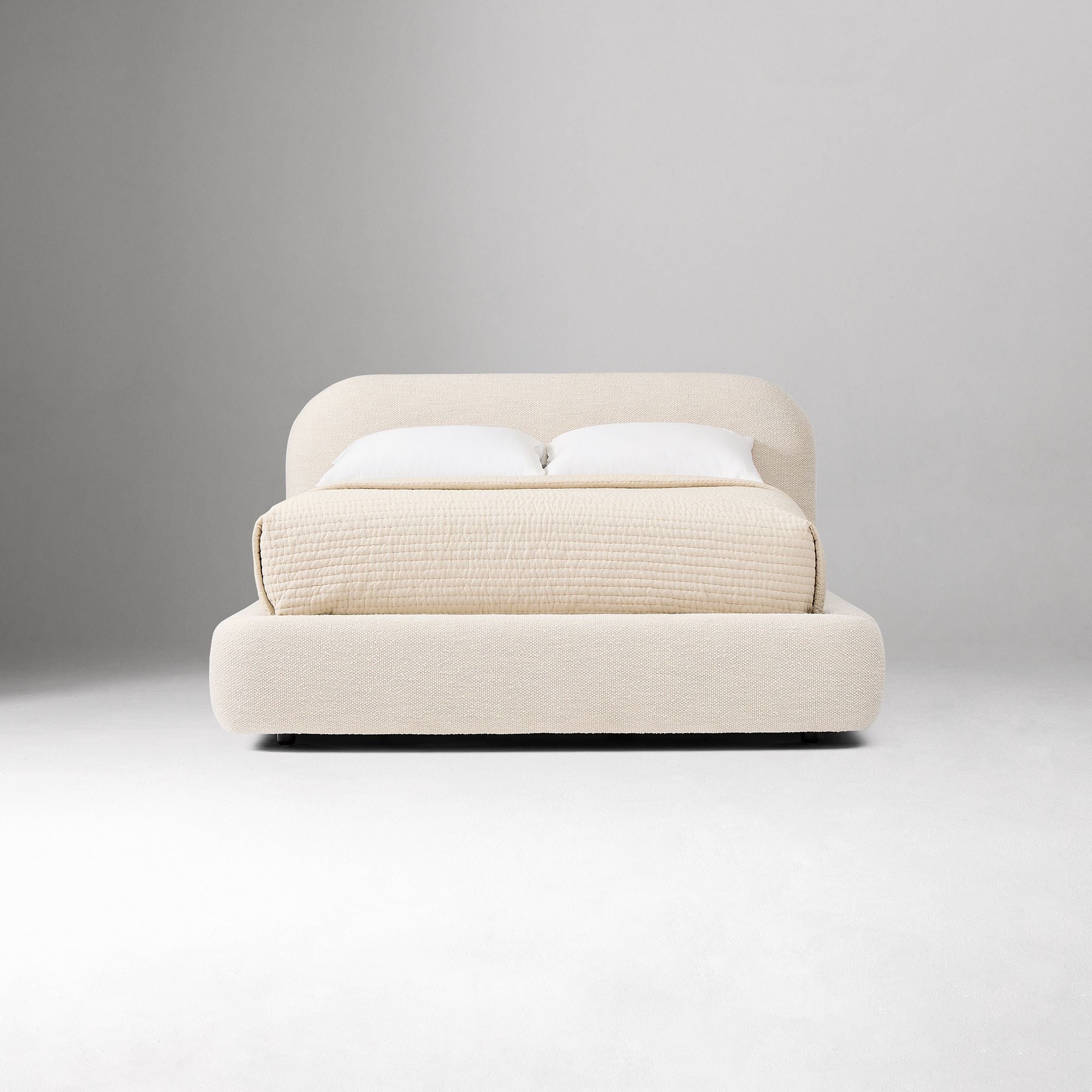 Luma Queen Bed ( Beige )