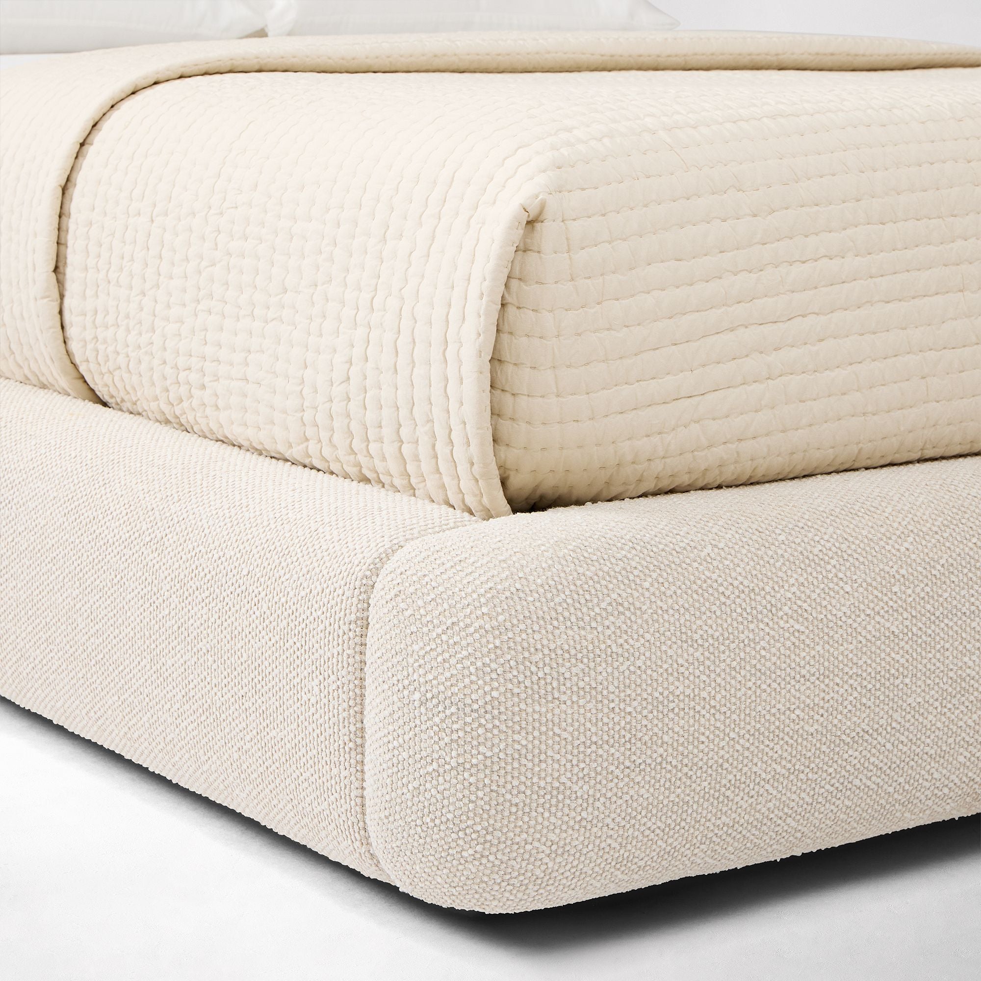Luma Queen Bed ( Beige )
