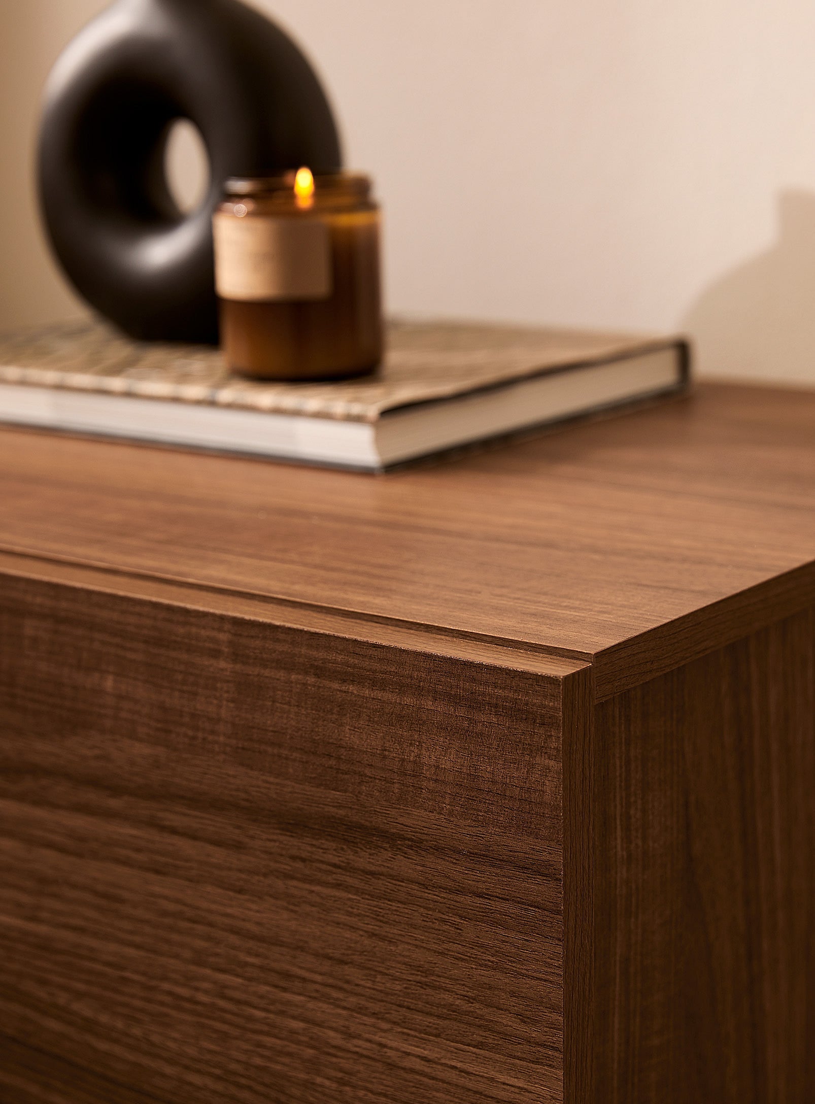 Linea Bedside - Brown