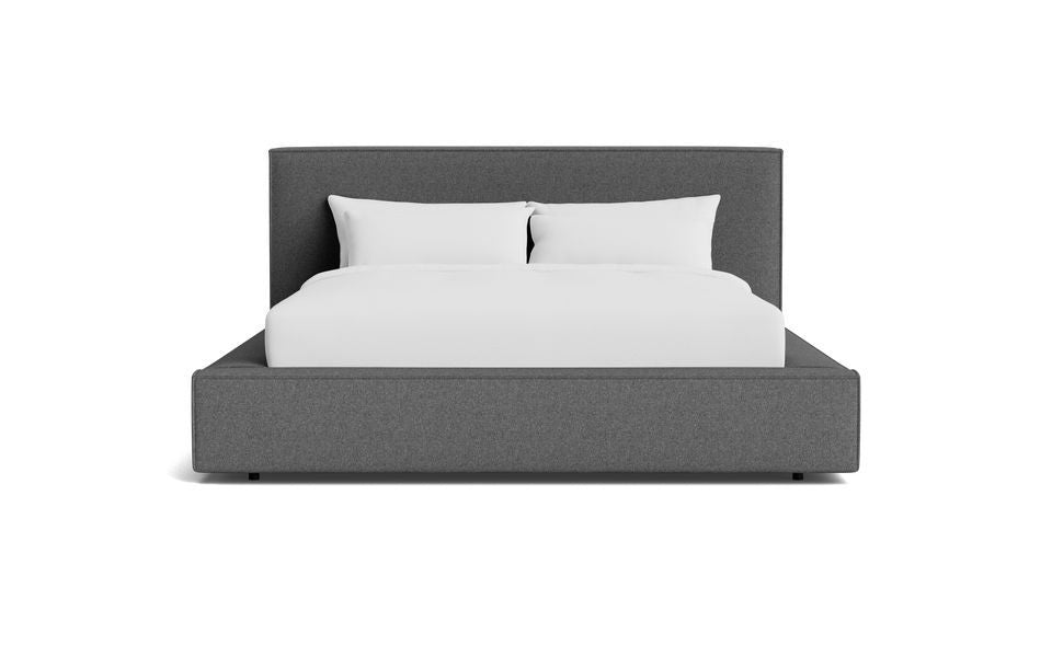 Solace King Bed ( Dark Grey )