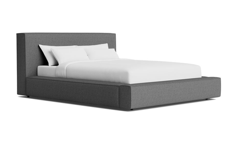 Solace King Bed ( Dark Grey )
