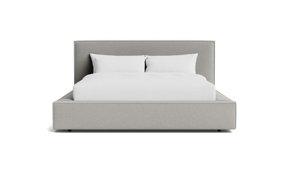 Solace King Bed ( Light Grey )