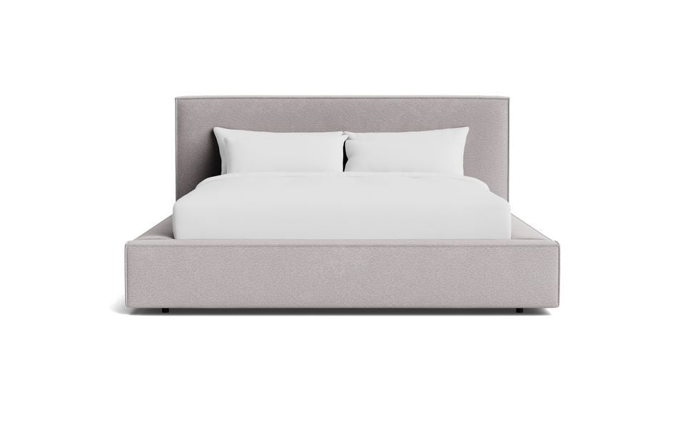 Solace Queen Bed ( Silver Grey )