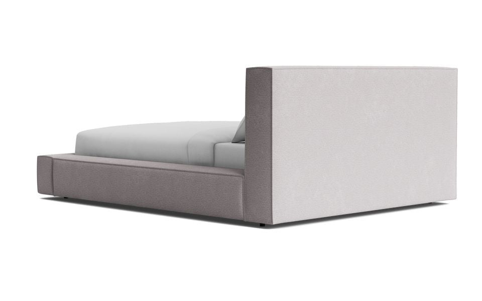 Solace Queen Bed ( Silver Grey )