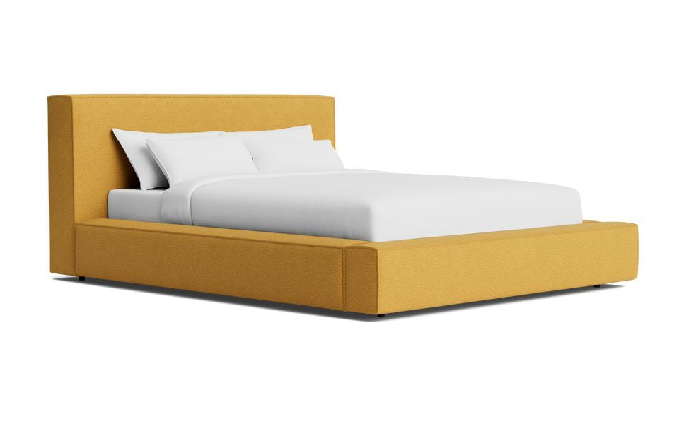 Solace Queen Bed ( Yellow )