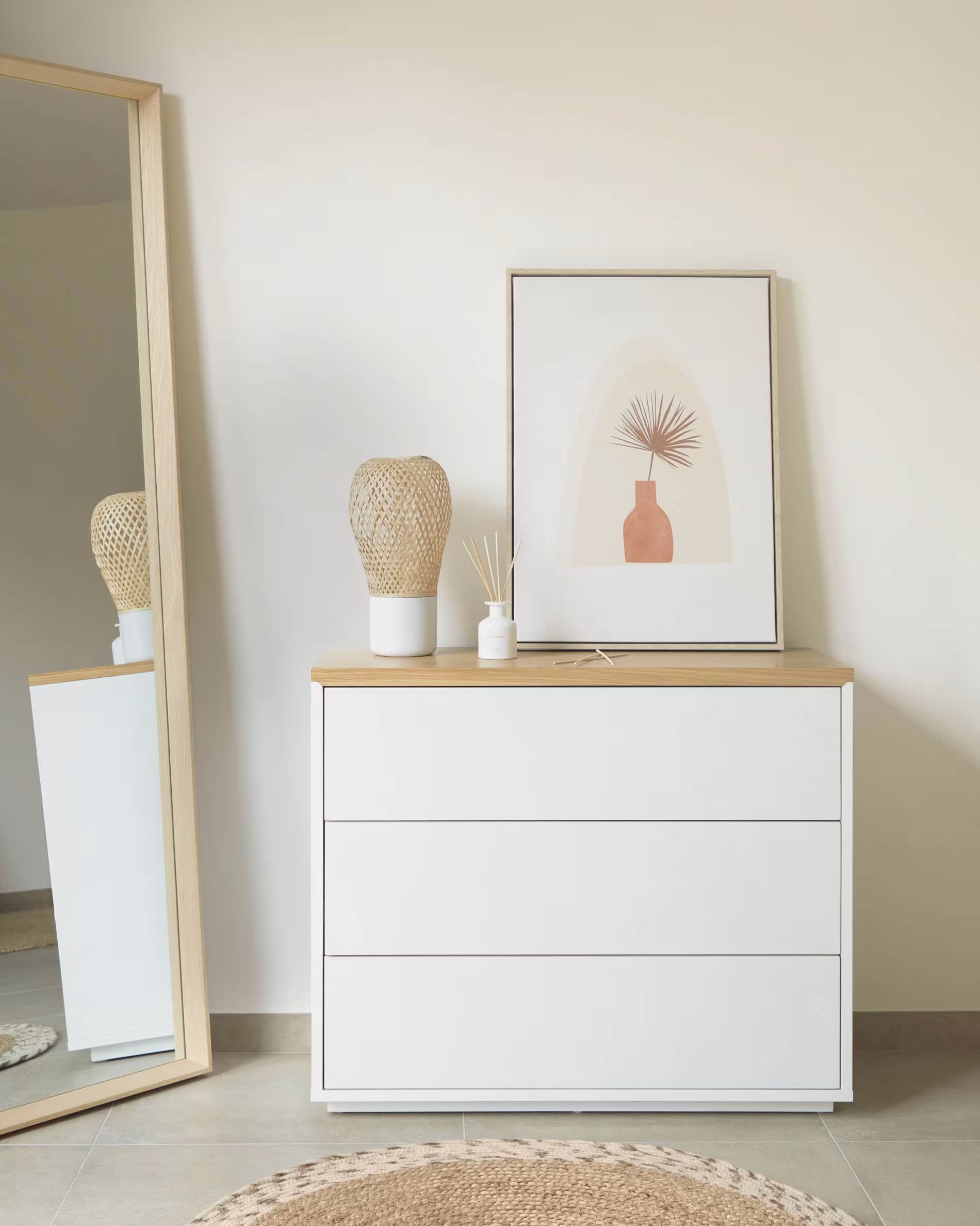 Prism Dresser - White