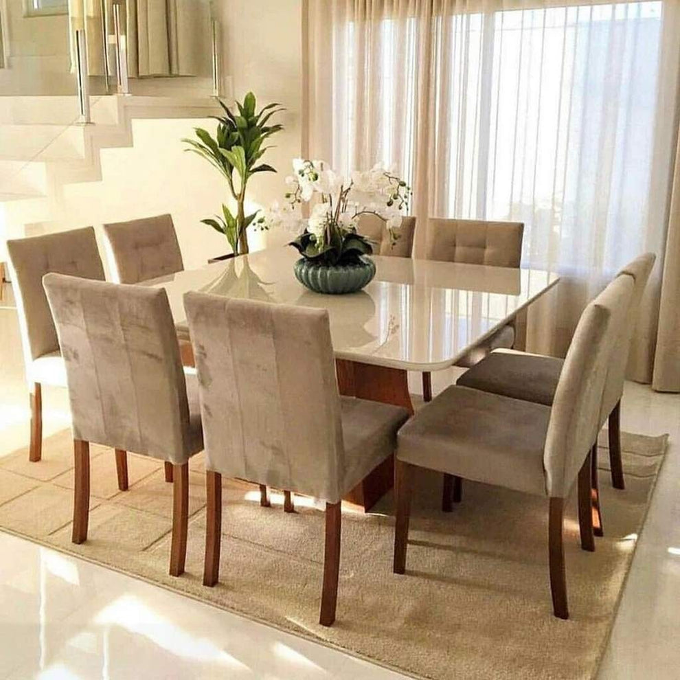 Dining Table (8 Chairs Included)